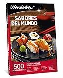 WONDERBOX Caja Regalo -SABORES del Mundo- 500 restaurantes para Dos Personas