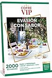 CofreVIP Caja Regalo EVASIÓN con Sabor 2.000 estancias a Elegir en España y Europa para...